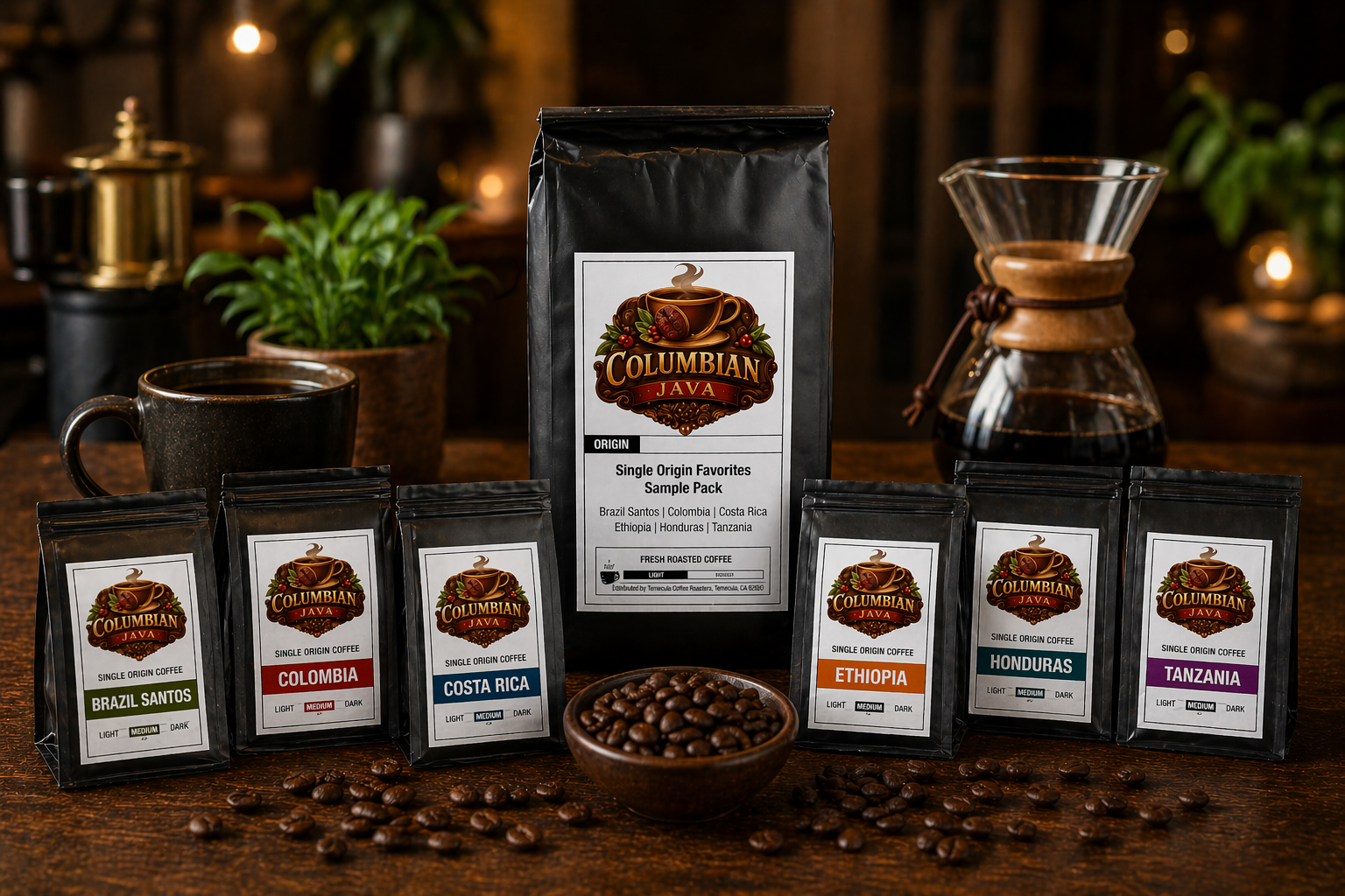 Single Origin Favorites Sample Pack – Columbian Java